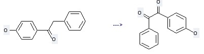 Ethanone,1-(4-hydroxyphenyl)-2-phenyl- is used to produce 4-Hydroxy-benzil